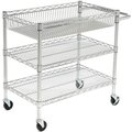 Luxor Luxor; Heavy Duty Wire Transport Cart - 30x18x30 LICWT2918